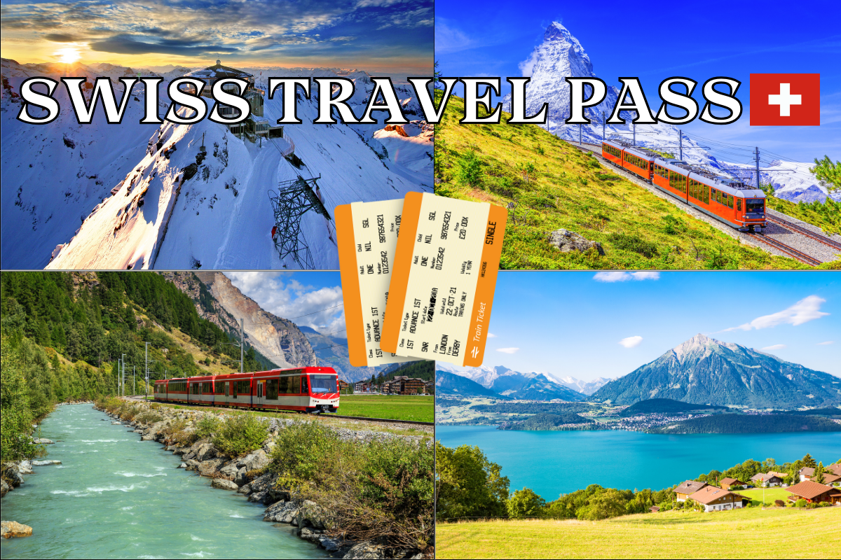 Swiss Travel Pass 2024 First Class - Bill Marjie