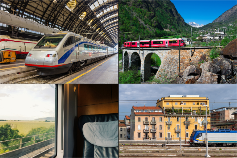 Trem na Itália