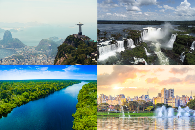 Pontos Turísticos mais visitados do Brasil